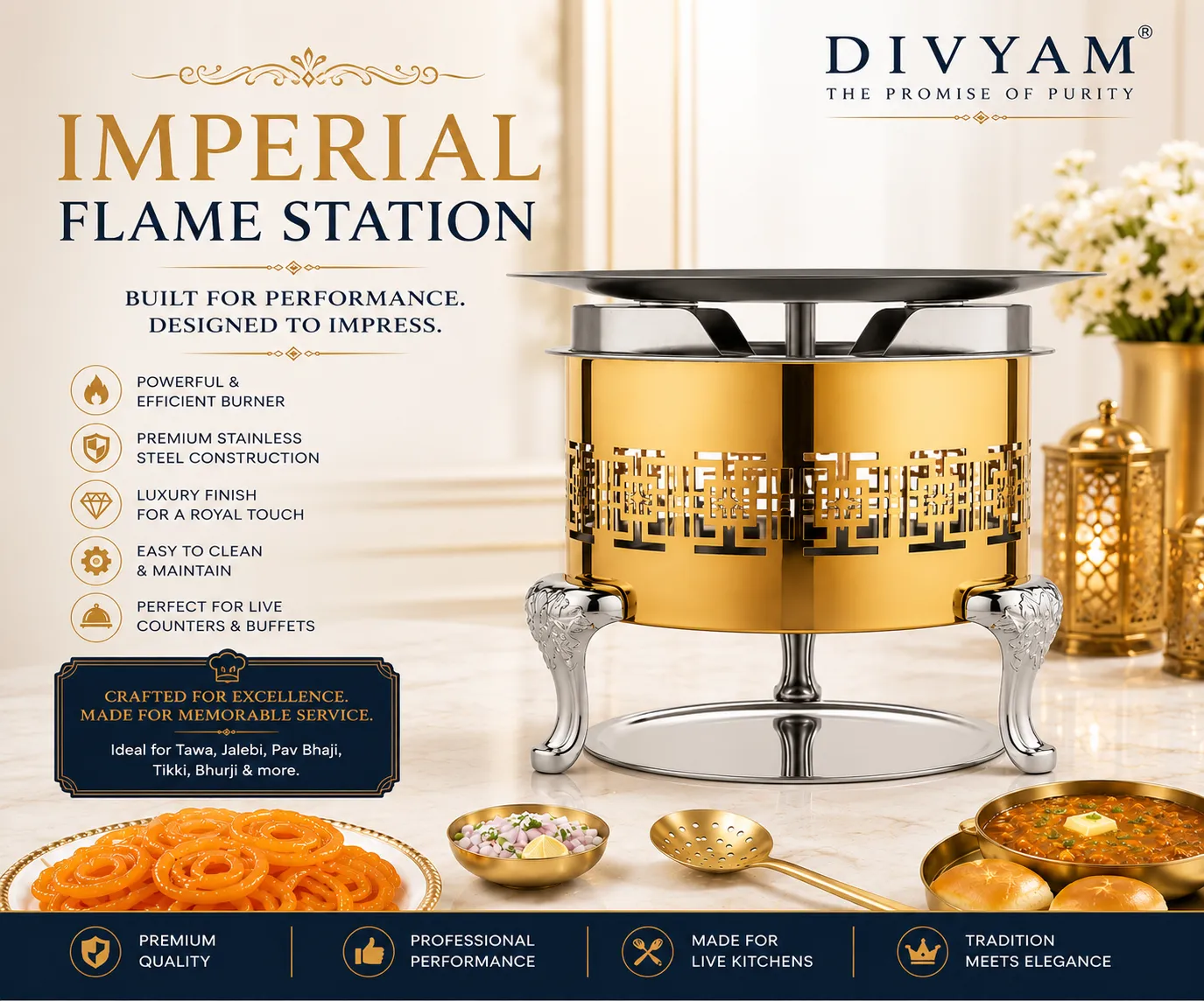 Imperial Flame Station presentation by D I V Y A M®